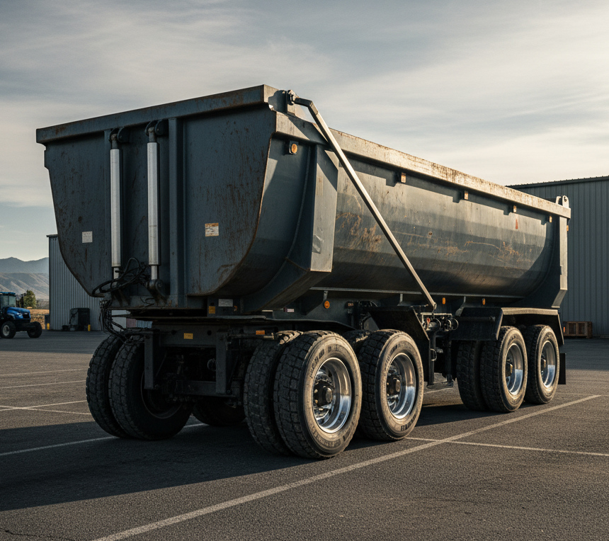 Ремонт полуприцепов самосвальных